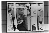 65 ft. Tug U.S. Coast Guard.  Interior mechanical shot of engine room/ Mechanical room.